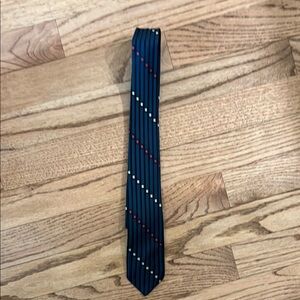 Elegant Blue Striped Tie